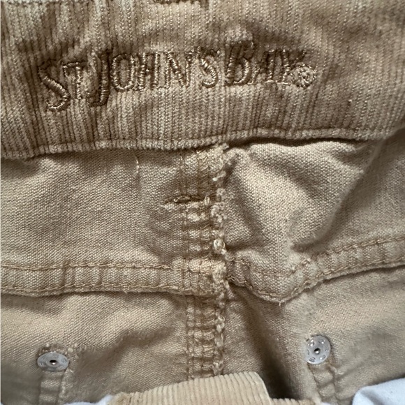 St. John's Bay Boot Cut Pants - Cream - Picture 3 of 4